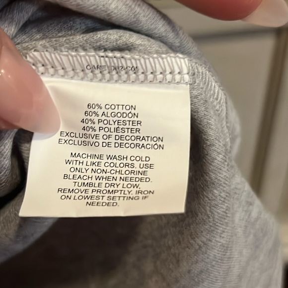 IZOD approved scchoolwear grey shortsleeve uniform polo youth shirt medium 10/12 - Picture 4 of 6